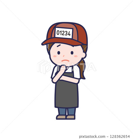 Fishmonger / Diagonal / Female 25 Fishmonger / Diagonal / Female 25 128362654