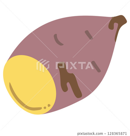 Sweet potato dripping with honey Sweet potato dripping with honey 128365871