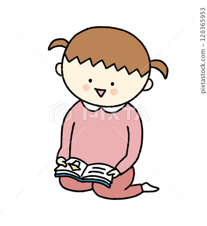 Children reading picture books Children reading picture books 128365953