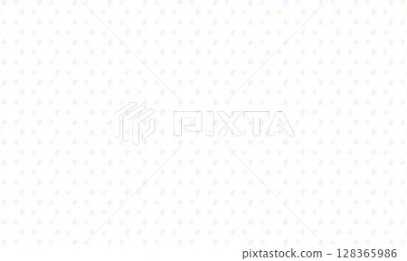 A floral pattern of pink rough petals arranged in a hexagon 128365986