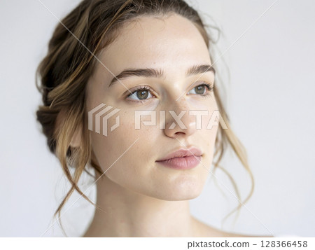 人工智慧生成的年輕女子圖像 128366458