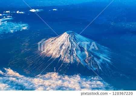 Mt. Fuji winter view 128367220