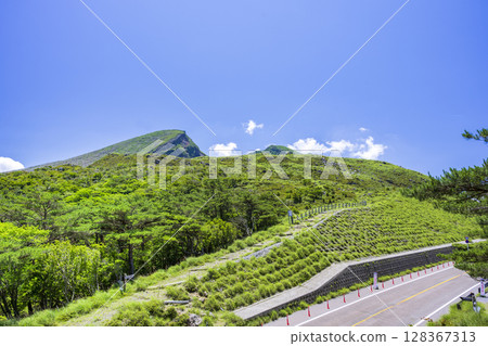 From Mount Iou in the Ebino Plateau to Mount Karakunidake 128367313