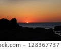 Sunset and Sea Cats 128367737