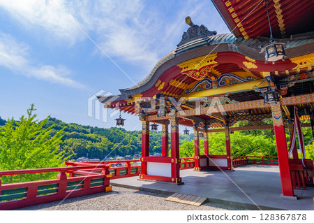(佐賀縣)祐德稻荷神社本殿舞台 (佐賀縣)祐德稻荷神社本殿舞台 128367878