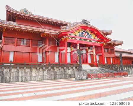 沖繩，首里城 128368036