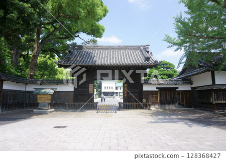 Tokugawa Art Museum and Tokugawa Garden Kuromon Gate, a registered tangible cultural property Tokugawa Art Museum and Tokugawa Garden Kuromon Gate, a registered tangible cultural property 128368427
