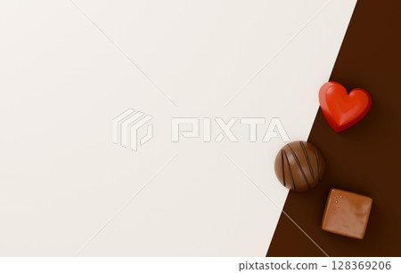 3D Material_Valentine Chocolate 3D Material_Valentine Chocolate 128369206