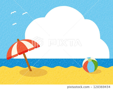 Sea ④ (Construction paper) Sea ④ (Construction paper) 128369434