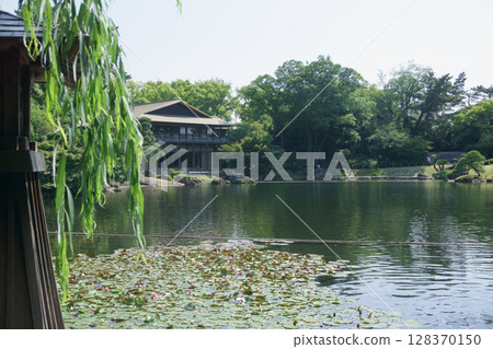 龍泉湖及觀泉樓德川園 128370150