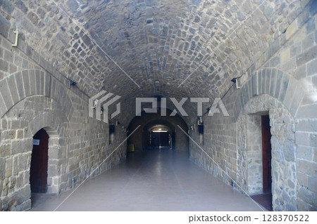 Inside the Famagusta Gate, old city walls, Nicosia, Cyprus 128370522