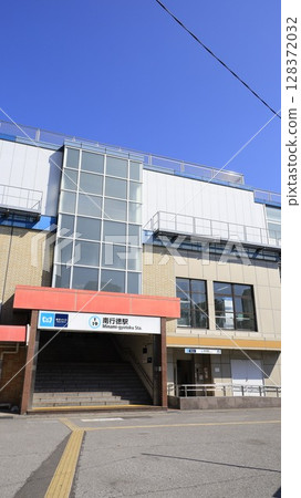 Elevator installed at north exit of Minami-Gyotoku Station on Tokyo Metro Tozai Line 128372032