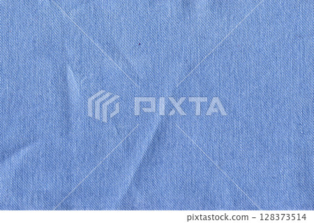 Detail of dark Blue Jeans denim texture. Detail of dark Blue Jeans denim texture. 128373514