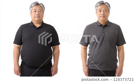 Break away from middle-aged obesity. You can change both your posture and your belly. Before and after 3 Break away from middle-aged obesity. You can change both your posture and your belly. Before and after 3 128373721