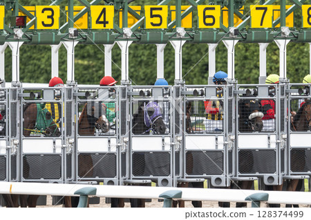 賽馬場風景 福島縣福島市入口 賽馬場風景 福島縣福島市入口 128374499