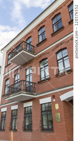 Old building in the city center Old building in the city center 128376552