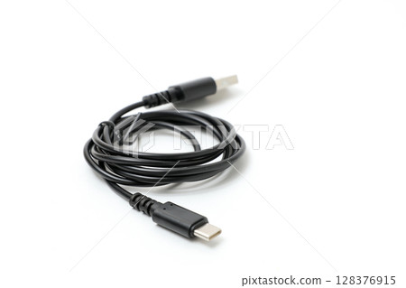 電纜、USB 電纜、USB、OA 設備、數碼、個人電腦、商務、連接、信息 128376915