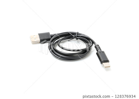 Cable, USB cable, USB, OA equipment, digital, personal computer, business, connection, information Cable, USB cable, USB, OA equipment, digital, personal computer, business, connection, information 128376934