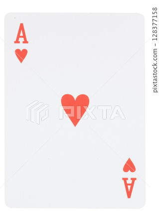 card gambling on white game luck ace hearts 128377158