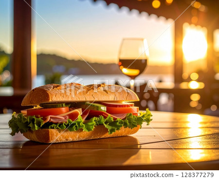 Delicious sandwich 128377279