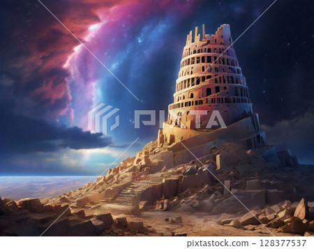 Ruins of the Tower of Babel 128377537