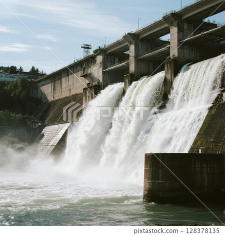 大壩排水 128378135