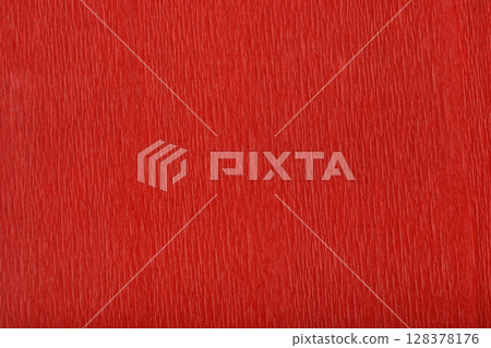 Red crepe paper 128378176