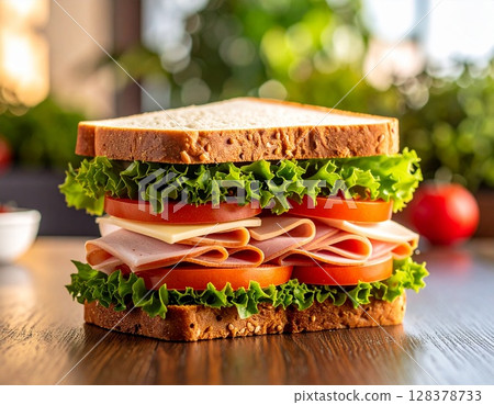 Hearty sandwiches 128378733