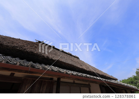 Iwasaki Yataro's birthplace and blue sky 128378861