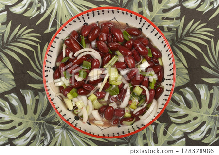 Bean salad Bean salad 128378986