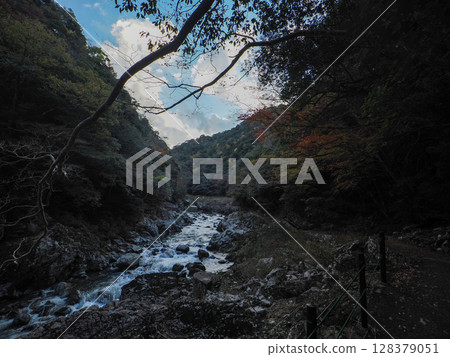 Chomonkyo峽谷和阿布河 Chomonkyo峽谷和阿布河 128379051