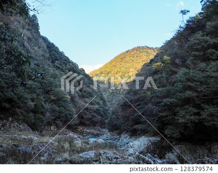 Chomonkyo峽谷和阿布河 Chomonkyo峽谷和阿布河 128379574