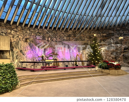 Helsinki Tempeliaukio Church 128380478