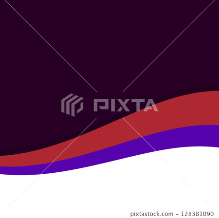 Red Purple White Curves Design 128381090