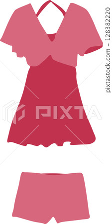 swimsuit illustration 128382220