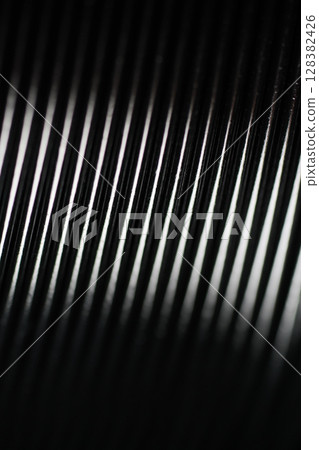 Abstract lines in monochrome pattern 128382426