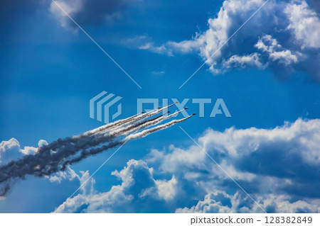 Blue Impulse air show Blue Impulse air show 128382849