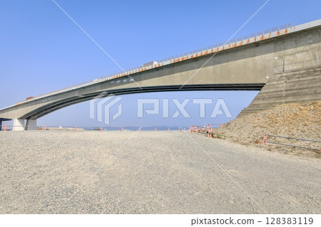 濱松市、今卷口海灘和濱名橋 128383119