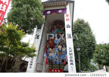 Hakata Gion Yamakasa 2025 Yamakasa Promotion Association, Kyushu Asahi Broadcasting Send-off Funa Benkei 128383225