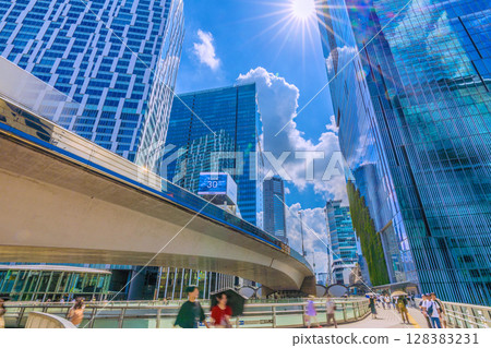 日本東京城市景觀 7 月......澀谷爭奪廣場等「東急村」建築景觀 = 13 日 128383231