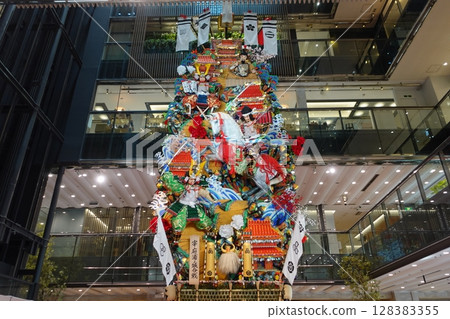 博多祗園山笠2025第13號 索拉利亞西府浦野城之戰送行 128383355