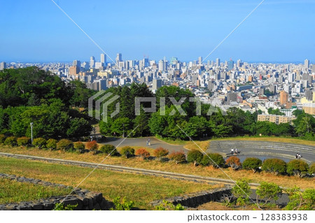 札幌旭山紀念公園的景色 札幌旭山紀念公園的景色 128383938