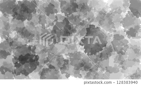 Background material "Watercolor" (black) 001 128383940