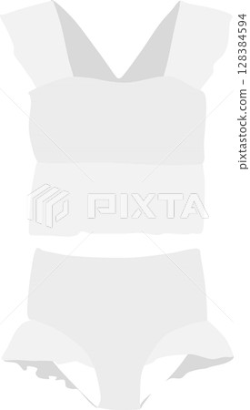 swimsuit illustration 128384594