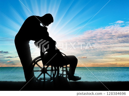 Concept of a person with a disability in the family 128384696