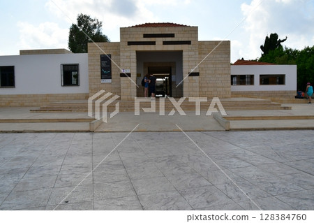 Cyprus, Paphos, Paphos Archaeological Park, Entrance Gate Cyprus, Paphos, Paphos Archaeological Park, Entrance Gate 128384760