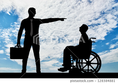 Concept of discrimination and inequality for people with disabilities 128384881