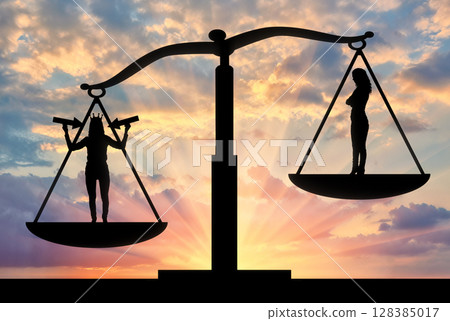 Concept of a selfish and narcissistic personality 128385017