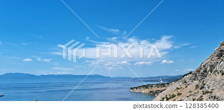 The rocky landscape of Sv. Marko islet 128385400