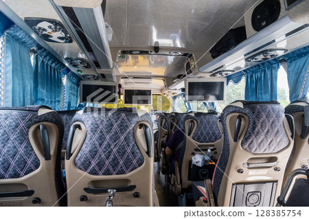 Taiwan Chiayi June 29, 2025: Summer domestic travel period, interior scenery of a Taiwan traveler 128385754